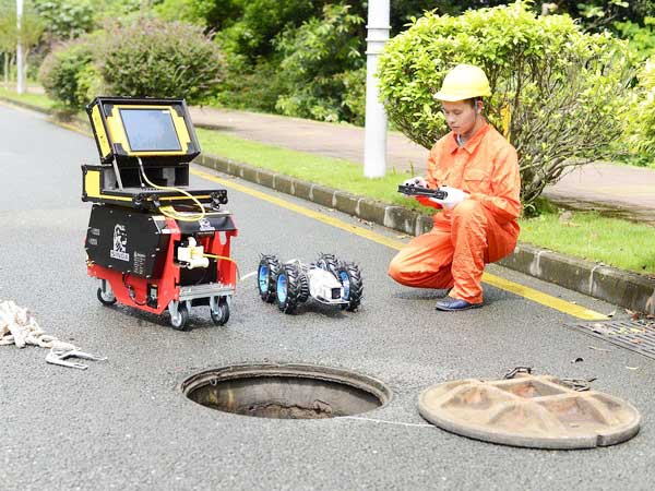 峨蔓镇管道机器人检测