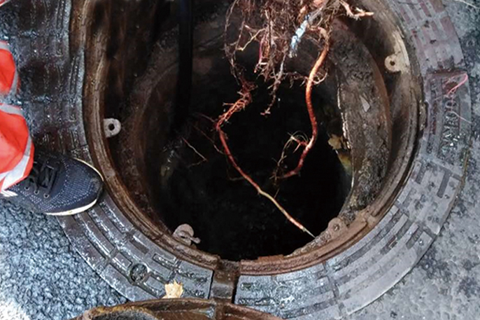 峨蔓镇管道预处理